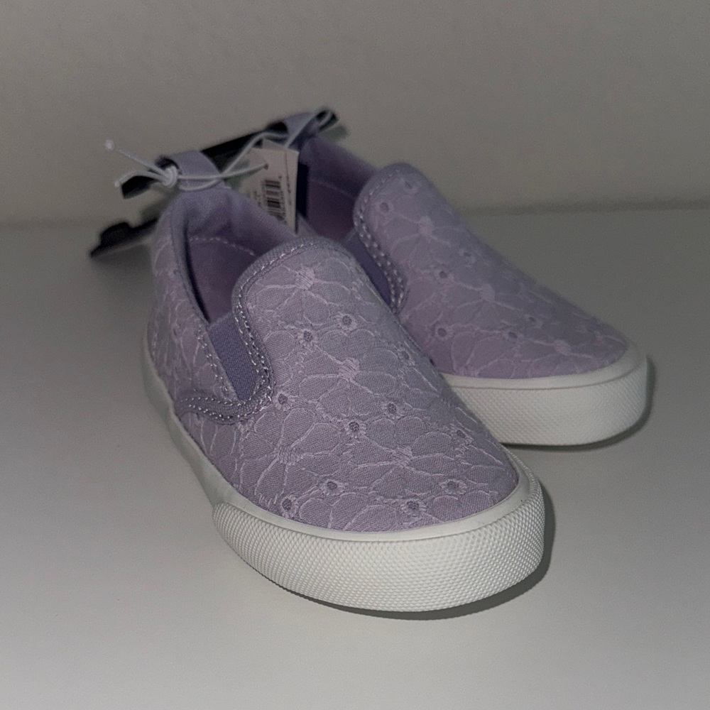 Old Navy Kids Lavender Slip-On Sneakers